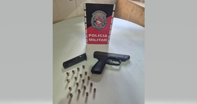 pistola, Alemanha, homem, preso, São Bento, Polícia Militar