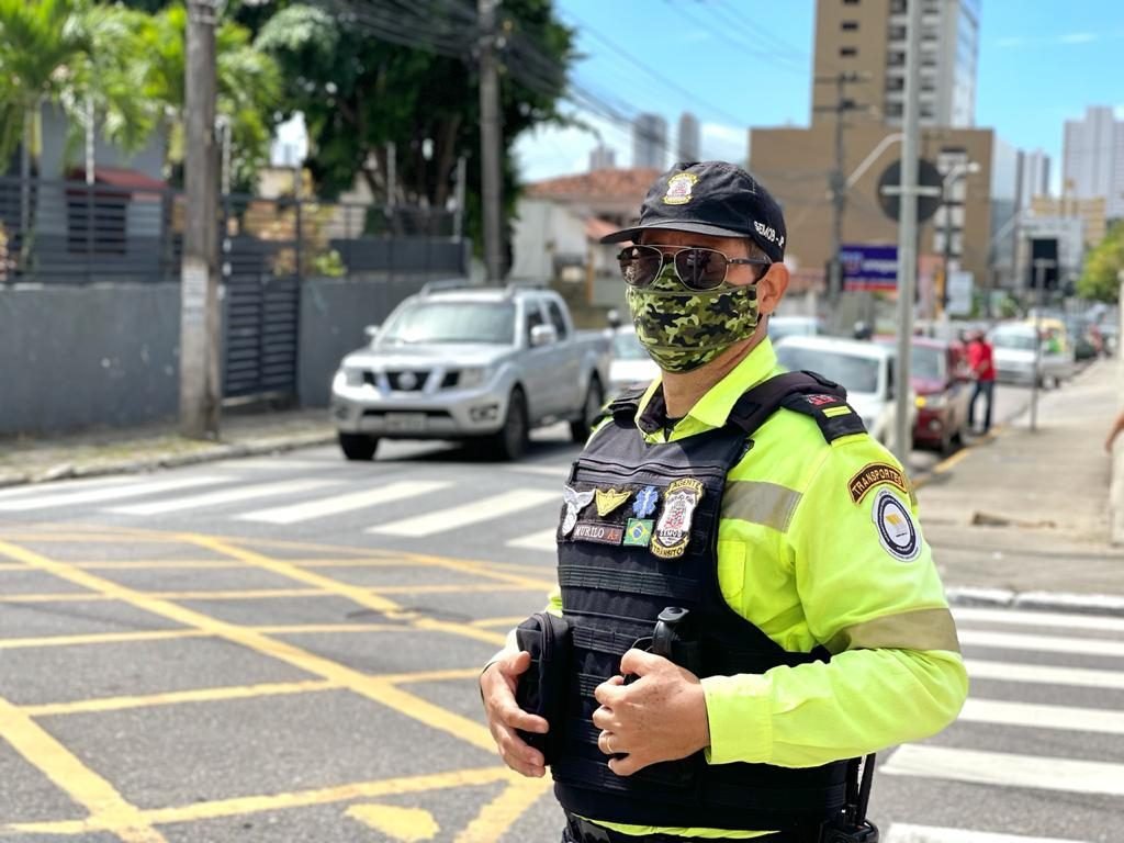 interdição, Epitácio Pessoa, domingo, trânsito