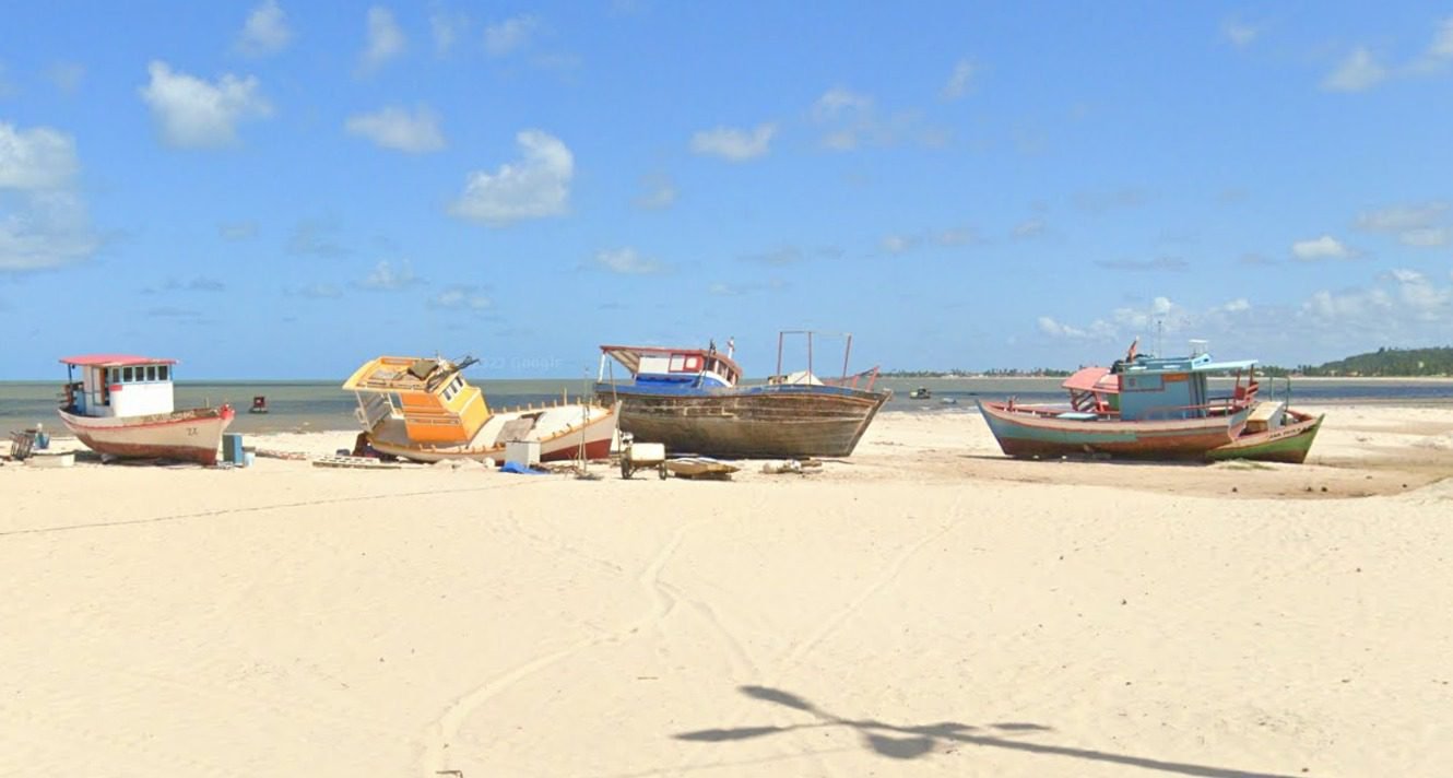 Praia do Maceió, em Pitimbu, está novamente imprópria para banho.