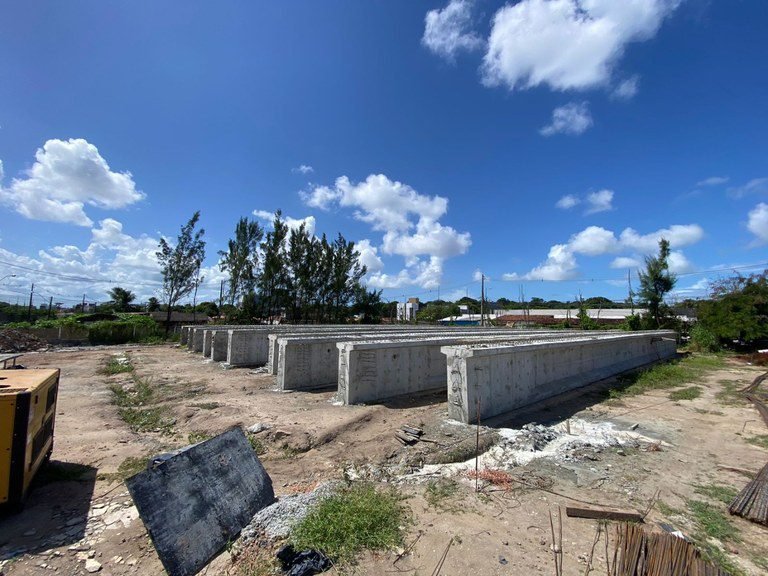 obras, viaduto, agua fria