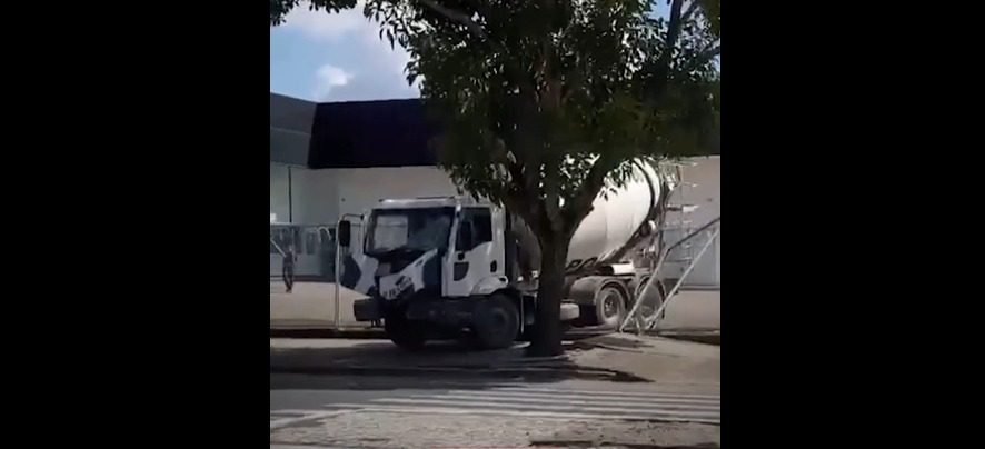 caminhão, desgovernado, campina grande