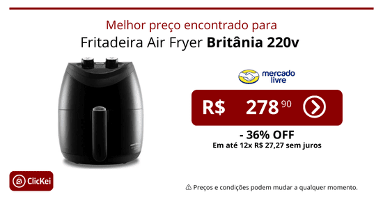 Descubra as 3 Melhores Fritadeiras Air Fryer para uma Cozinha Saudável e Prática