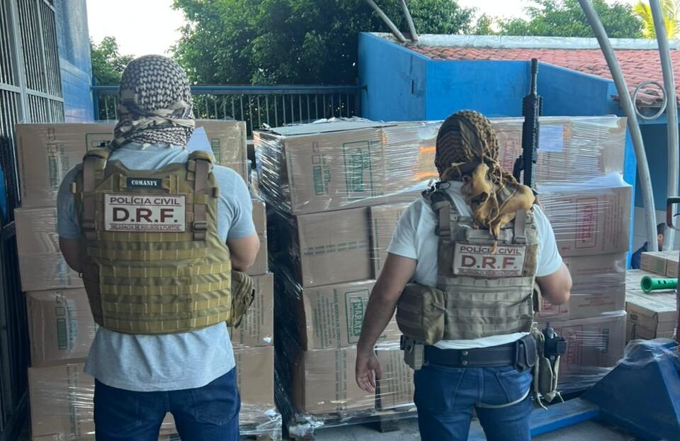 Polícia da Paraíba e de outros estados do Nordeste deflagram operação contra organização criminosa responsável por furtos e receptação de cargas