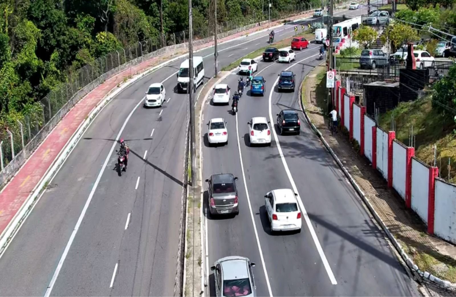 Faixas exclusivas do transporte coletivo voltam a ser usadas a partir de hoje em João Pessoa