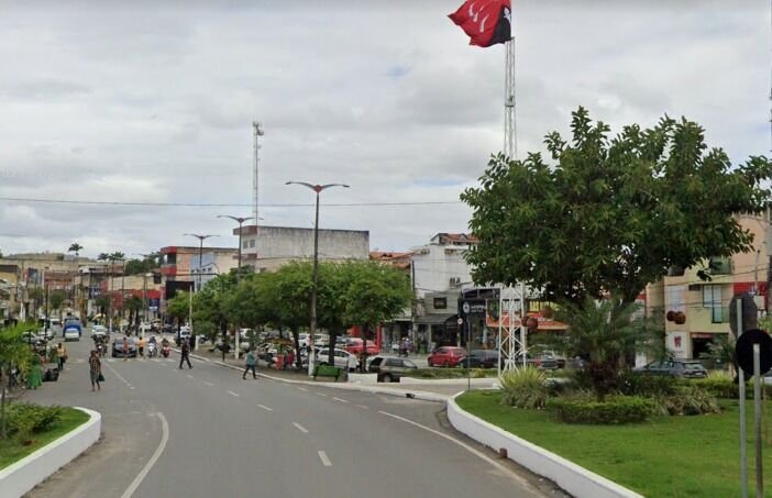 Operação cumpre mandados em Guarabira e outros quatro municípios. Centro de Guarabira. (foto: reprodução/Google Maps).