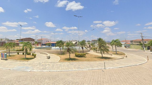 Centro de Várzea, cidade na Paraíba. (foto: reprodução/Google Maps)