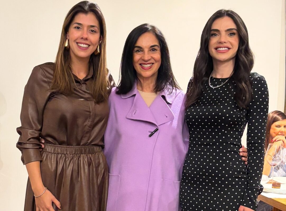 Maria Porto com Lu Alckmin e Luana Motta