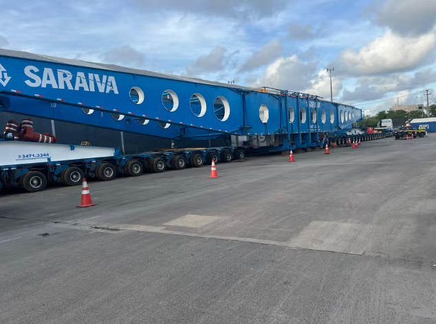 ‘Carreta do transformador’ segue hoje pela BR-230, sentido Campina Grande e PRF pede que motoristas evitem rodovia