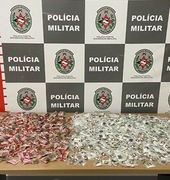 Polícia apreende mais de 900 porções de cocaína e skank no bairro do Tambiá, em João Pessoa