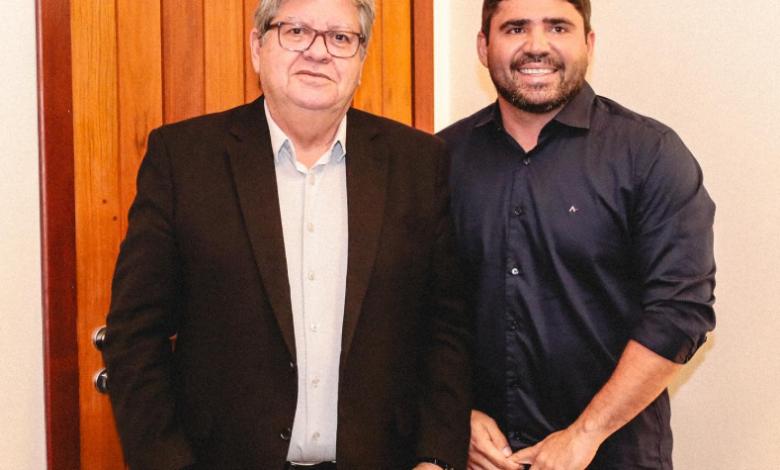 Prefeito de Itaporanga Azif Lemos conquista várias obras durante encontro com o governador João – Portal Central Vale Notícias