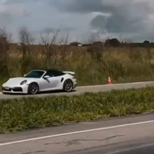 BR-230, na Paraíba, se torna palco de rachas entre motos e carros no fim de semana e PRF alerta que população deve acionar autoridades