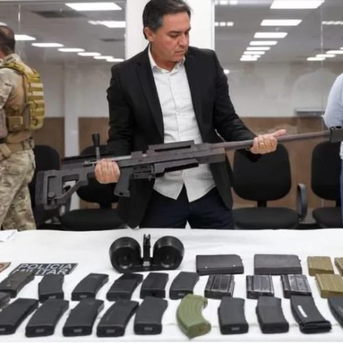 Em um ano, Polícia Civil apreende três fuzis calibre .50 na Paraíba; arma é usada em guerras