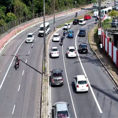 Faixas exclusivas do transporte coletivo voltam a ser usadas a partir de hoje em João Pessoa