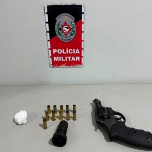 Homem é preso após efetuar disparos de arma de fogo em rua de Santa Rita, na Grande João Pessoa