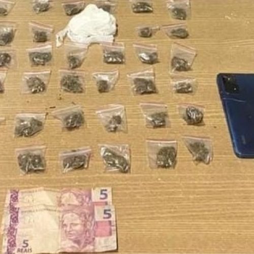 Homem é preso por tráfico de drogas em comunidade do Castelo Branco, em João Pessoa