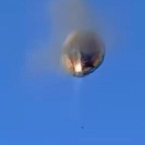 Incêndio em balão que caiu no Sul foi causado por maçarico no cesto