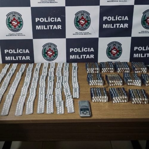 Polícia Militar apreende mais de 4 mil comprimidos de entorpecentes no Bairro das Indústrias, em João Pessoa