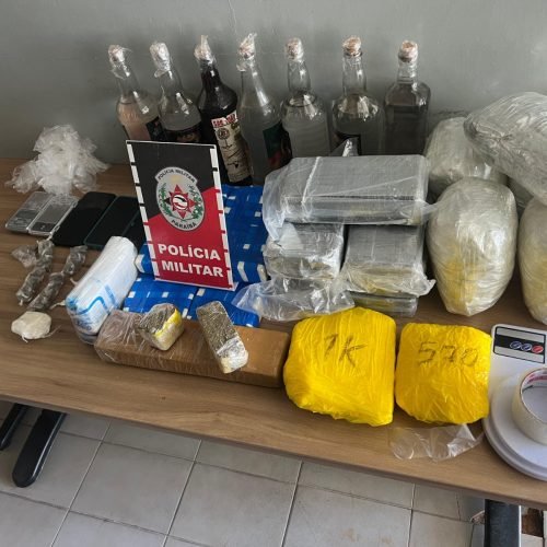 Polícia prende mulher e apreende cerca de meio milhão de reais em drogas em Sousa