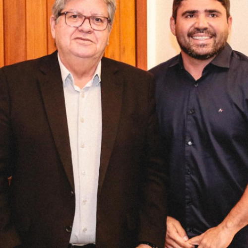 Prefeito de Itaporanga Azif Lemos conquista várias obras durante encontro com o governador João – Portal Central Vale Notícias