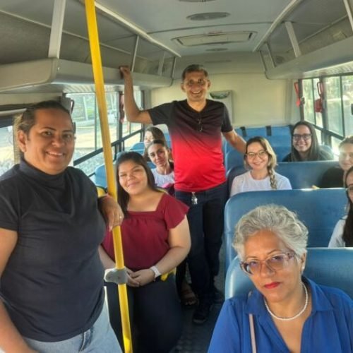 Secretarias de educação, desenvolvimento agrupecuário e transportes inspeciona rotas rurais no transporte escolar de Itaporanga